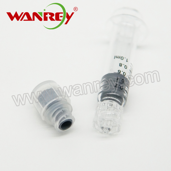 1ml glass syringe with CR Cap